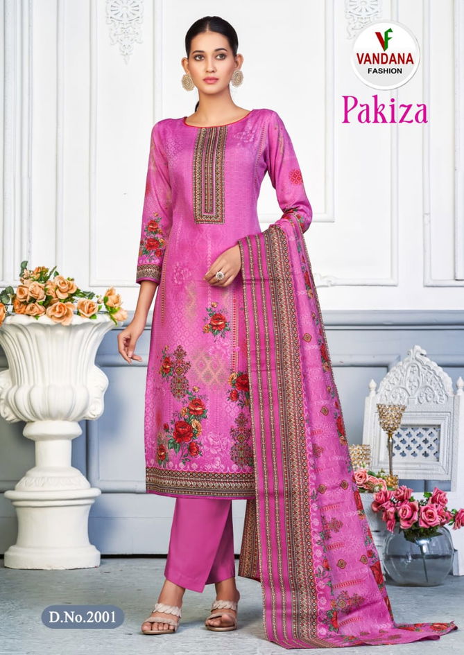 Vandana Pakiza Vol 2 Printed Cotton Dress Materials
